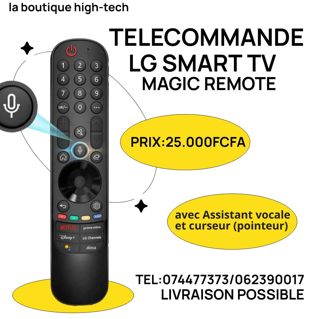 Telecommnde LG Smart TV