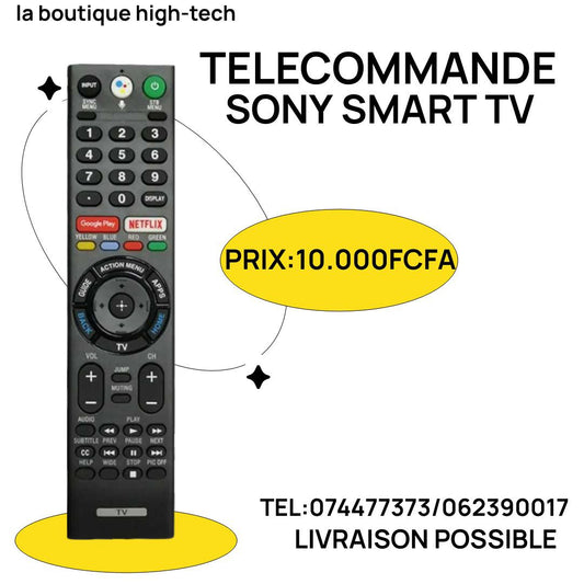 Telecommnde Sony Smart TV