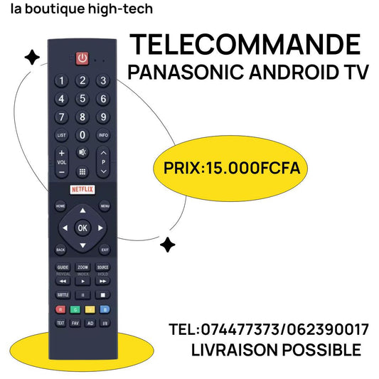 Telecommande Panasonic
