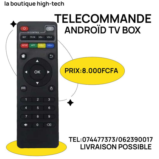 Telecommnde Android TV Box