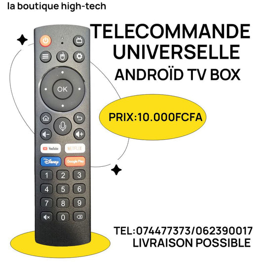 Telecommande Universelle pour Android TV Box
