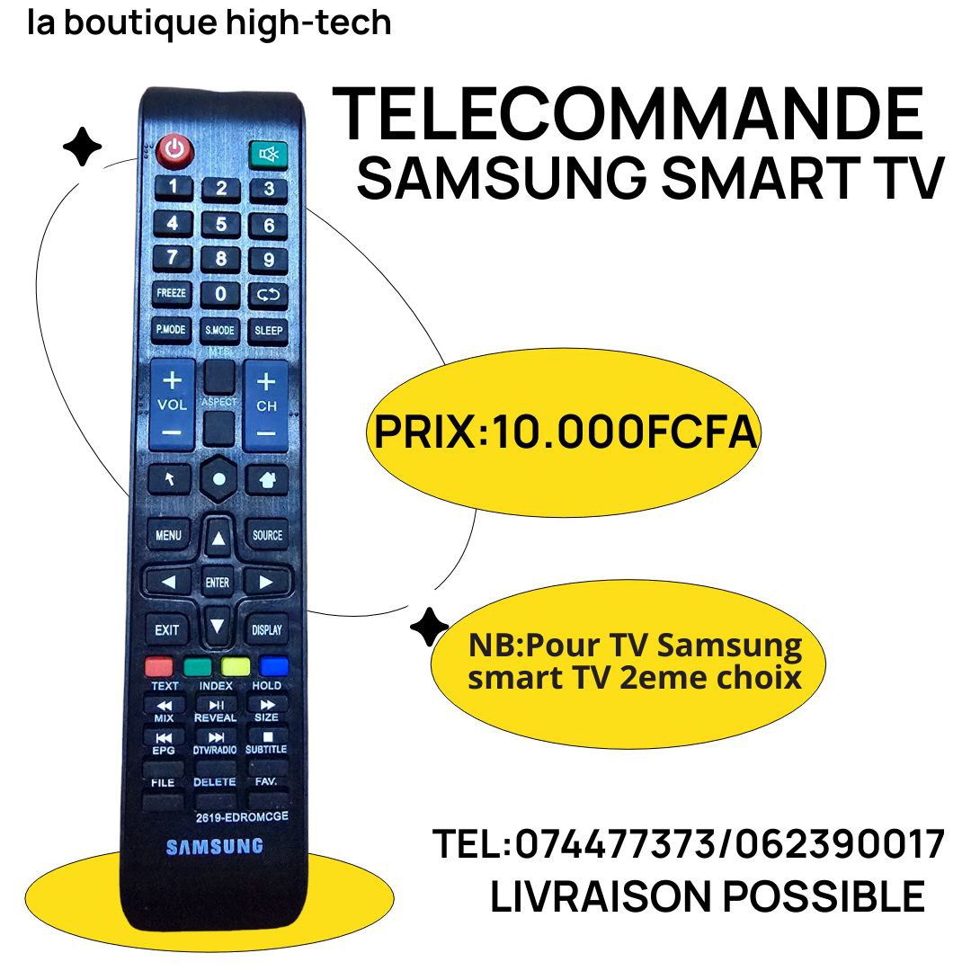 Telecommande Samsung 2eme choix